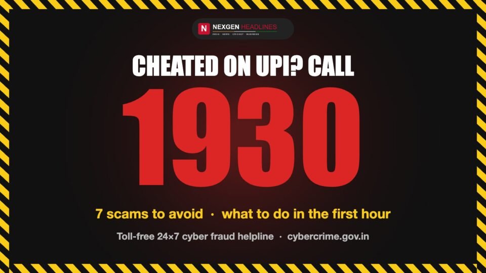 Cheated on UPI? Call 1930 — 7 UPI fraud scams to avoid and what to do in the first hour